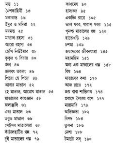 Matal Samagra contents