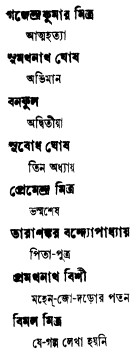 Amar Priya Galpa contents 2