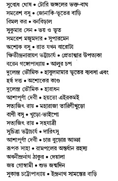 Pujabarshiki Anondomela Galpasankolan contents 2
